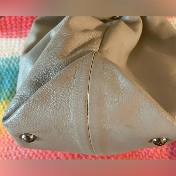 Furla Taupe Leather Top Handle Bag. Great used condition. Preloved - Picture 6 of 15